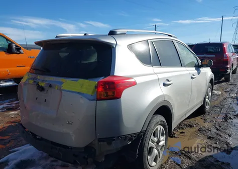 2014 Toyota Rav4 Le из США, поврежденный, VIN JTMZFREV8EJ009934